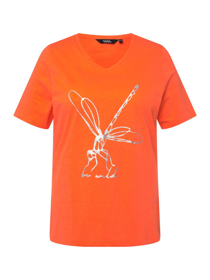 

Футболка Ulla Popken, цвет mandarine