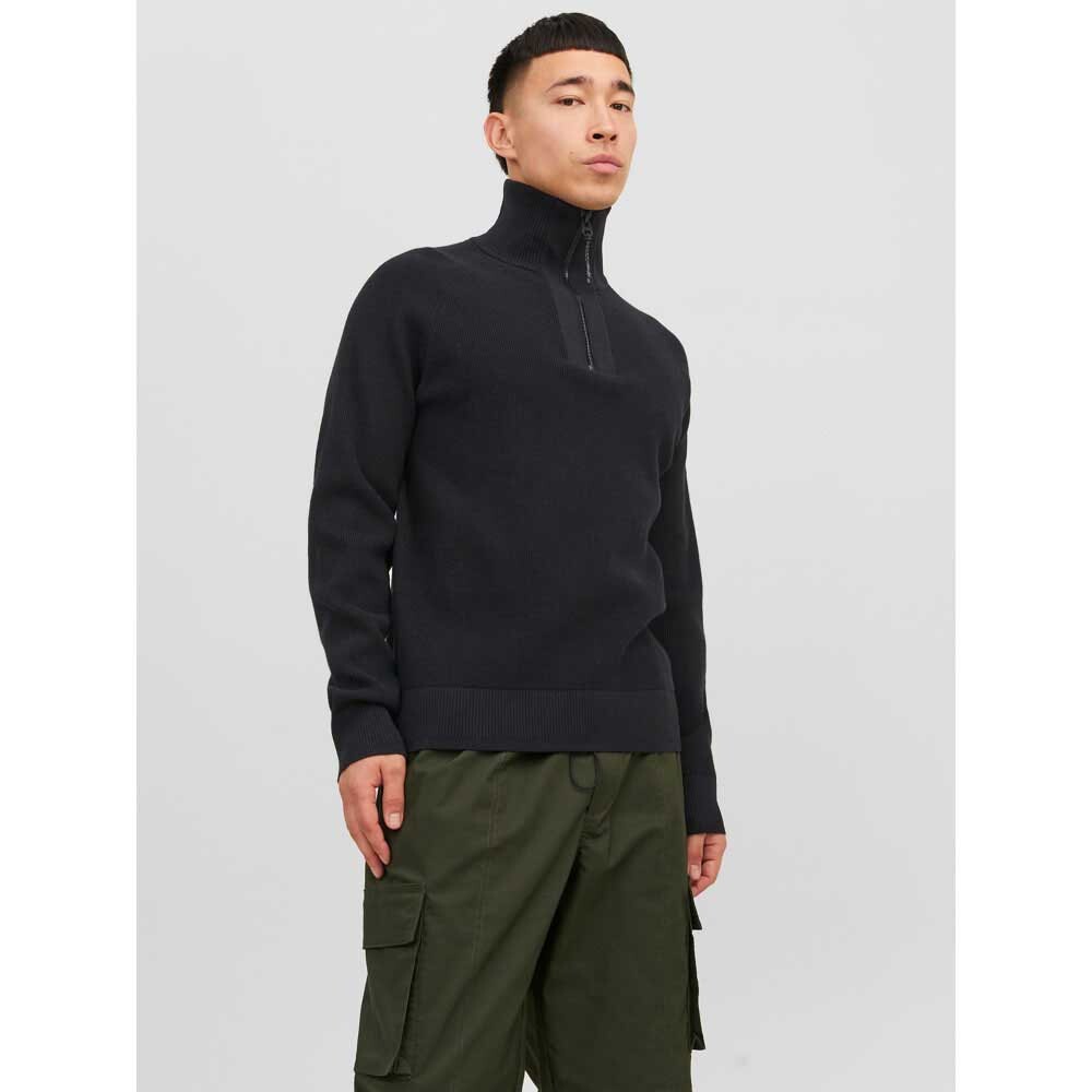 

Свитер Jack & Jones Filo Half Zip, черный