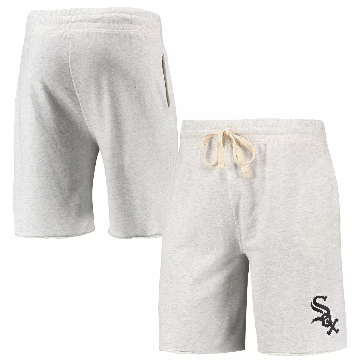 

Мужские шорты Concepts Sport Oatmeal Chicago White Sox из махровой ткани Tri-Blend Mainstream