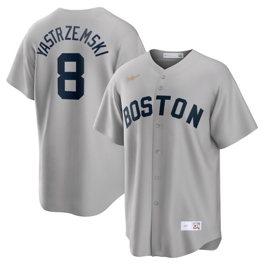

Джерси Nike Boston Red Sox, серый