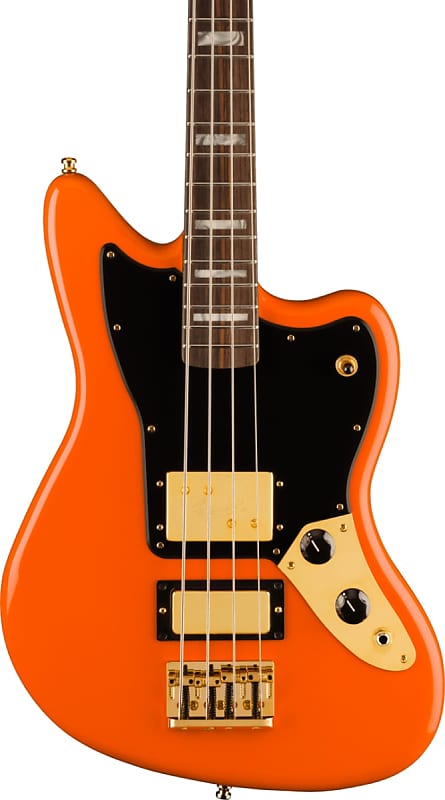 Басс гитара Fender Limited Edition Mike Kerr Jaguar Electric Bass Rosewood Fingerboard, Tigers Blood Orange kerr