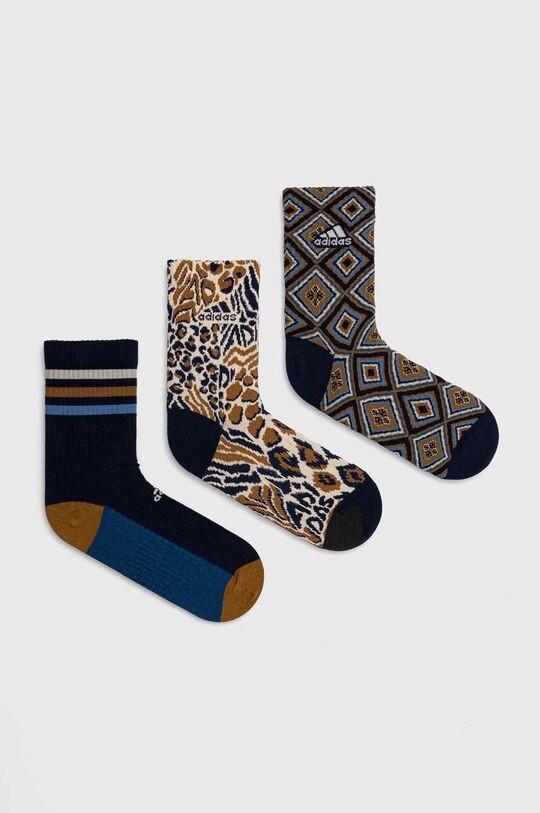 

3 пары носков из коллаборации с Farm Rio adidas, темно-синий