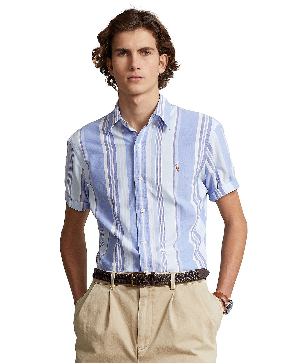 

Мужская оксфордская рубашка классического кроя Polo Ralph Lauren