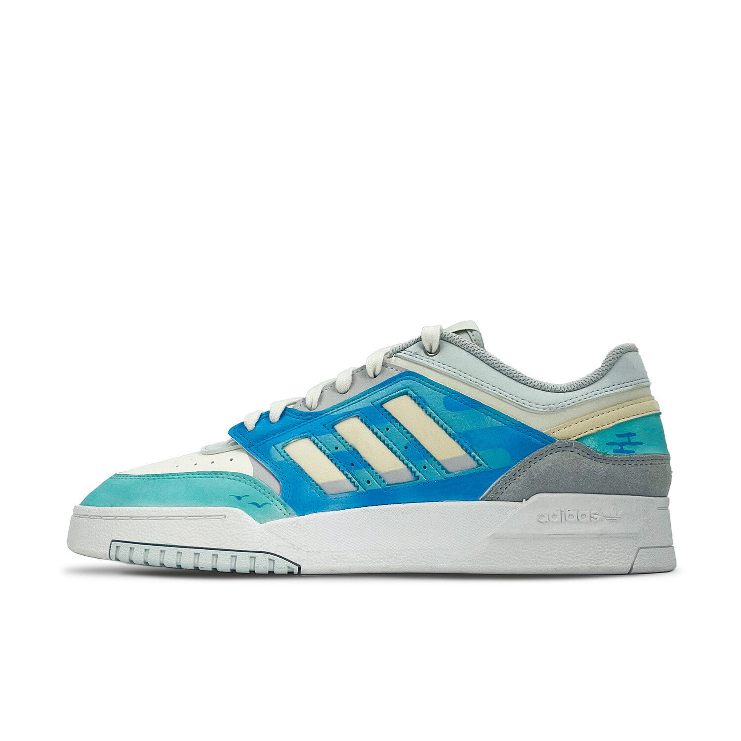 

Кроссовки adidas originals Drop Step Skateboarding Shoes Women's Low-top Blue/cyan, голубой
