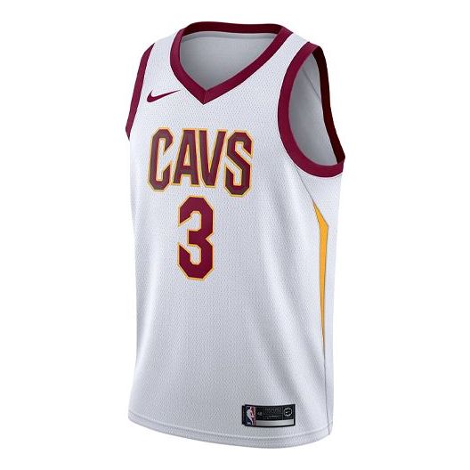 Майка Nike NBA Cavaliers Small Thomas Alphabet Logo Printing Basketball Jersey/Vest White, белый
