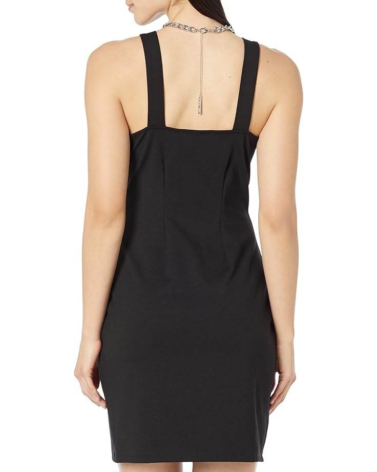 

Платье Michael Kors Chain Necklace High Neck Mini Dress, черный