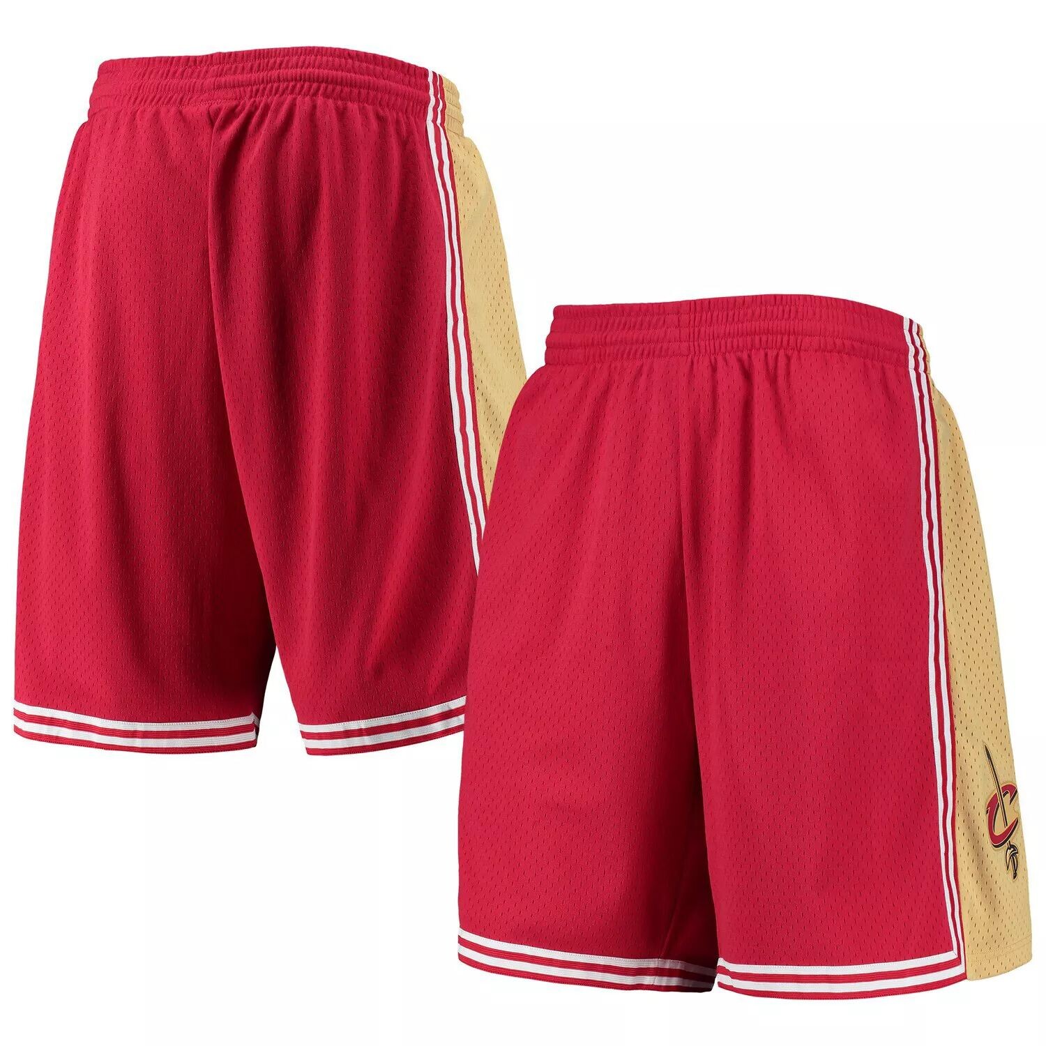 

Мужские шорты Mitchell & Ness Wine Cleveland Cavaliers 2003-04 Hardwood Classics Swingman