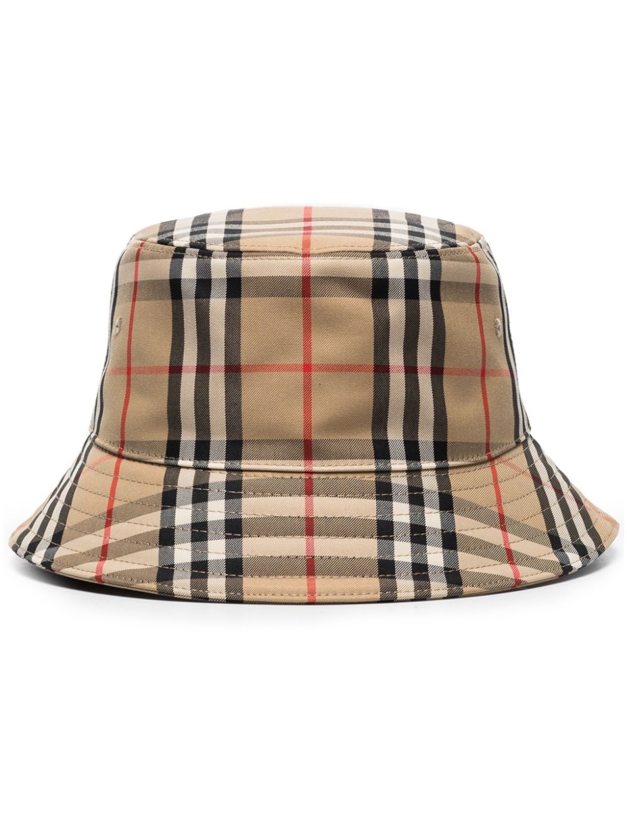 

Burberry панама в клетку Vintage Check, коричневый