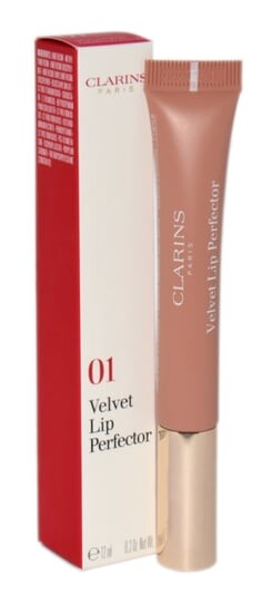 

Блеск для губ матовый 01 Velvet Nude, 12 мл Clarins, Velvet Lip Perfector
