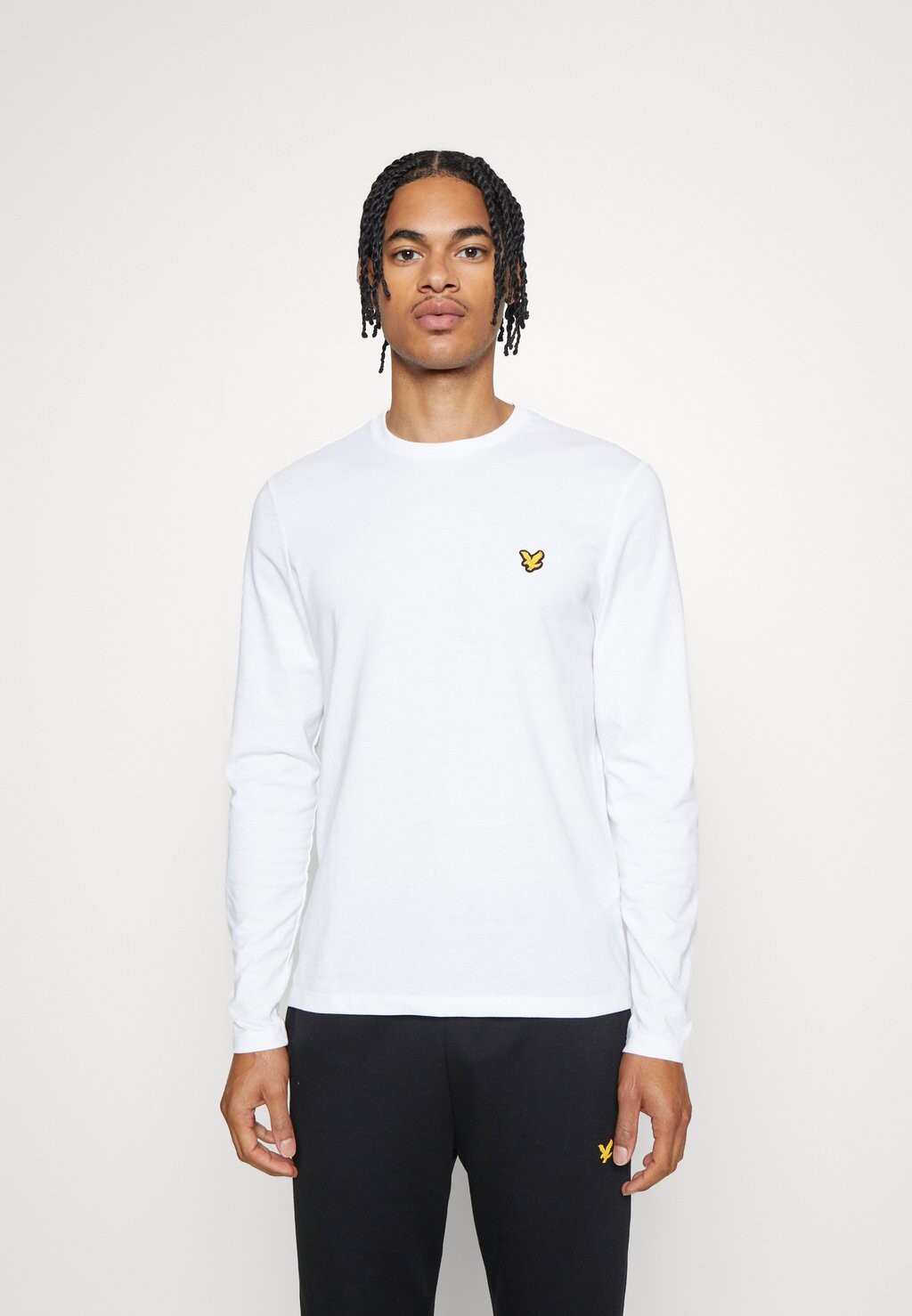 

Футболка с длинным рукавом LONGSLEEVE MARTIN Lyle & Scott, белая, Белый