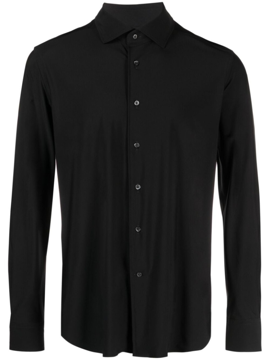 

Corneliani рубашка с длинными рукавами, черный