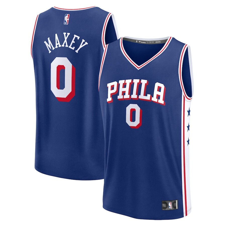 

Джерси Fanatics Branded Philadelphia 76Ers, роял