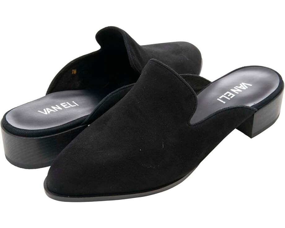 

Туфли на плоской подошве Vaneli Teja, цвет Black Suede
