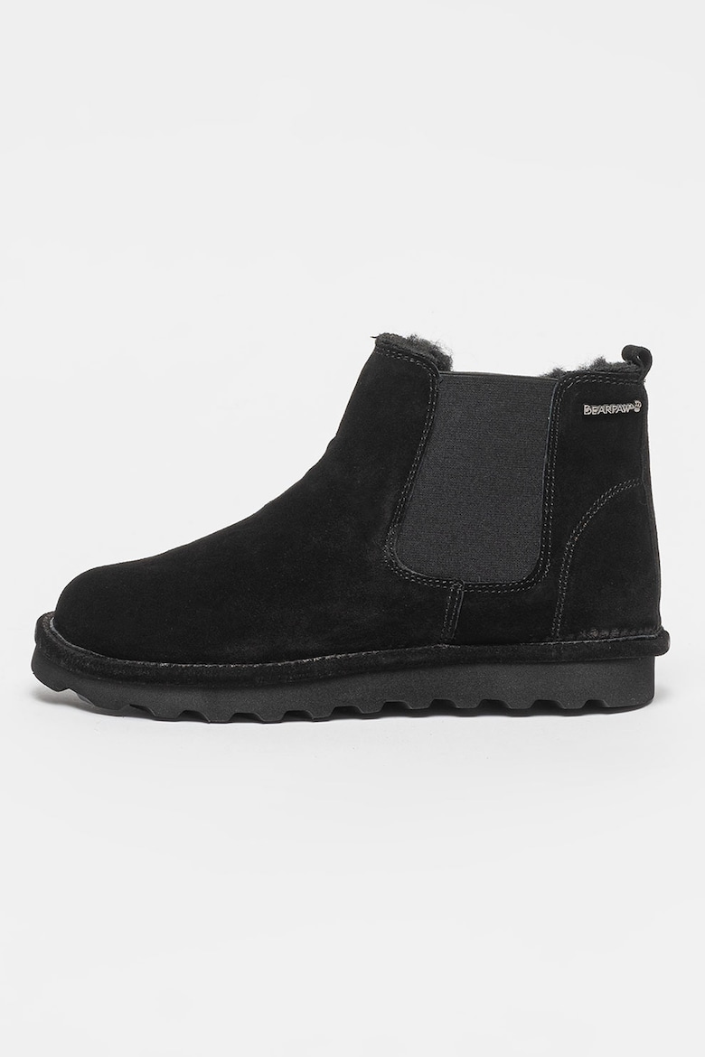 Замшевые непромокаемые ботинки Drew Bearpaw, черный