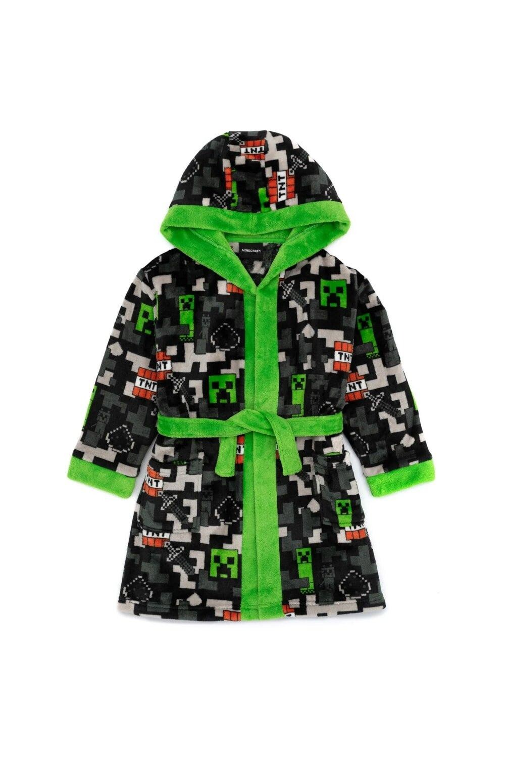 

Халат Creeper TNT Minecraft, черный