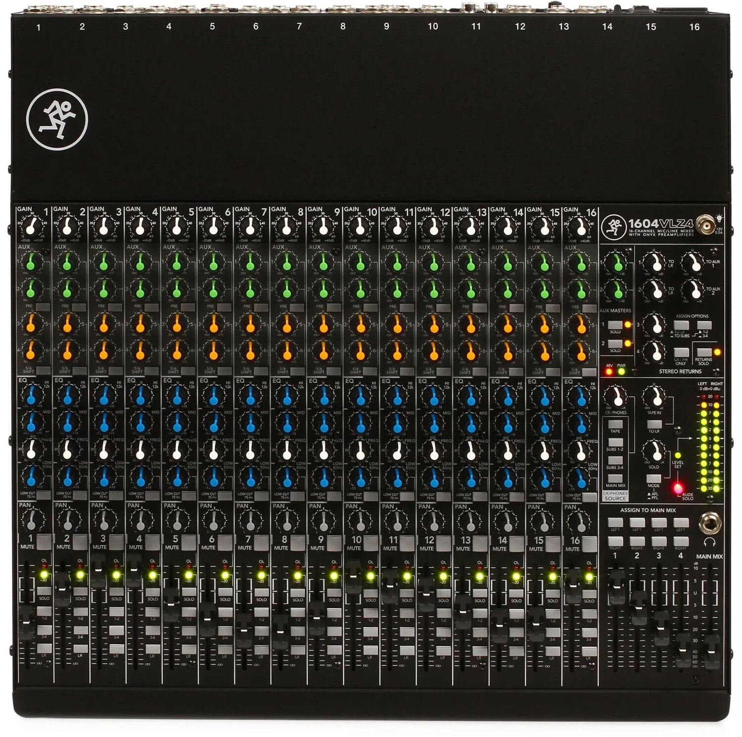 

Mackie 1604VLZ4 16-канальный микшер