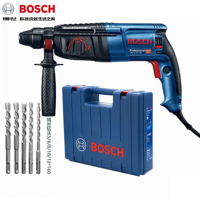 Ударная дрель электрическая Bosch GBH2-26DRE, 800W