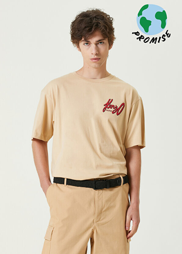 

Футболка kamel с логотипом Kenzo