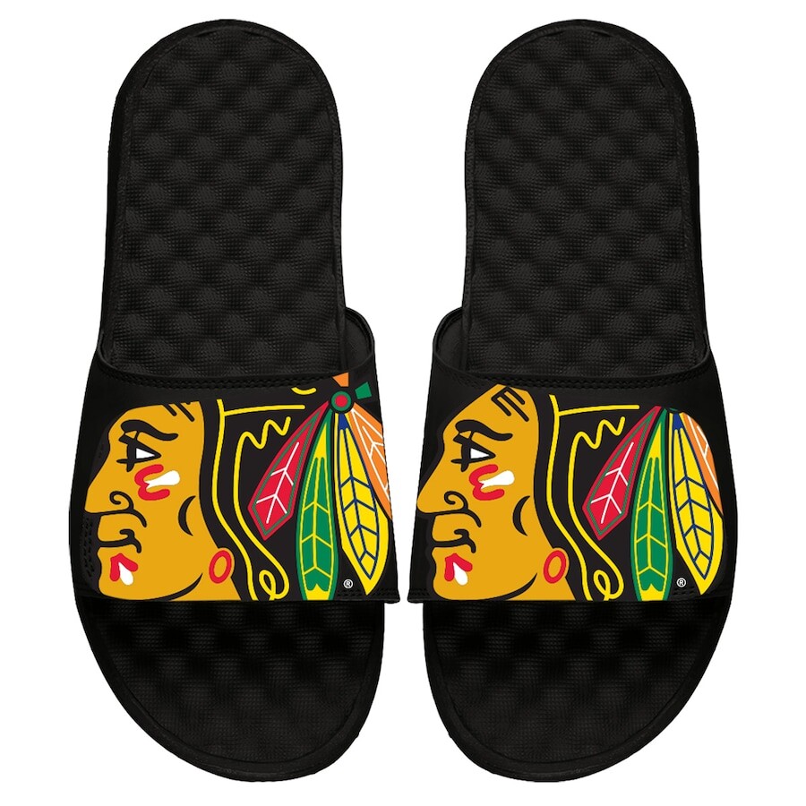 

Шлепанцы ISlide Chicago Blackhawks, черный