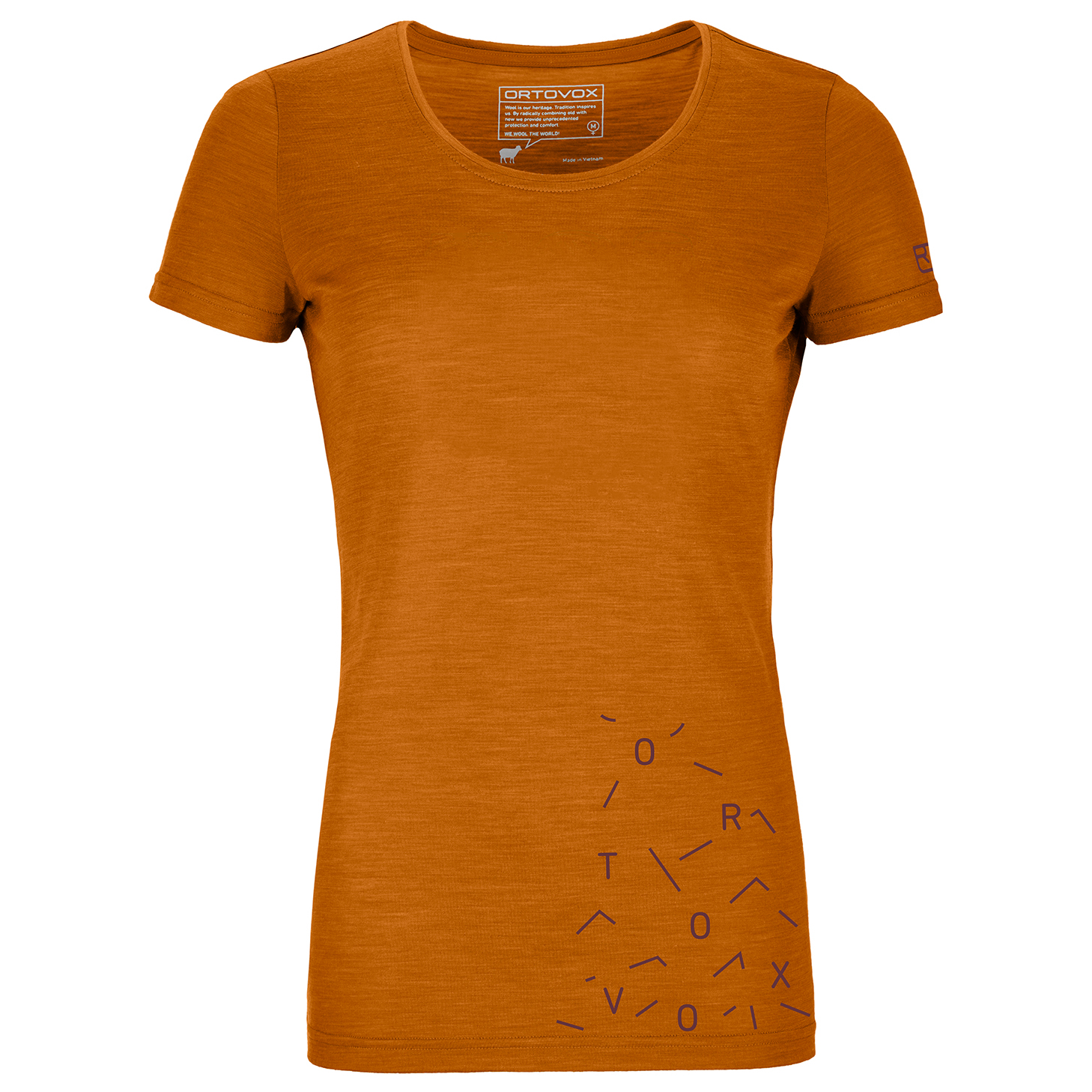 Рубашка из мериноса Ortovox Women's 150 Cool Lost TS, цвет Sly Fox