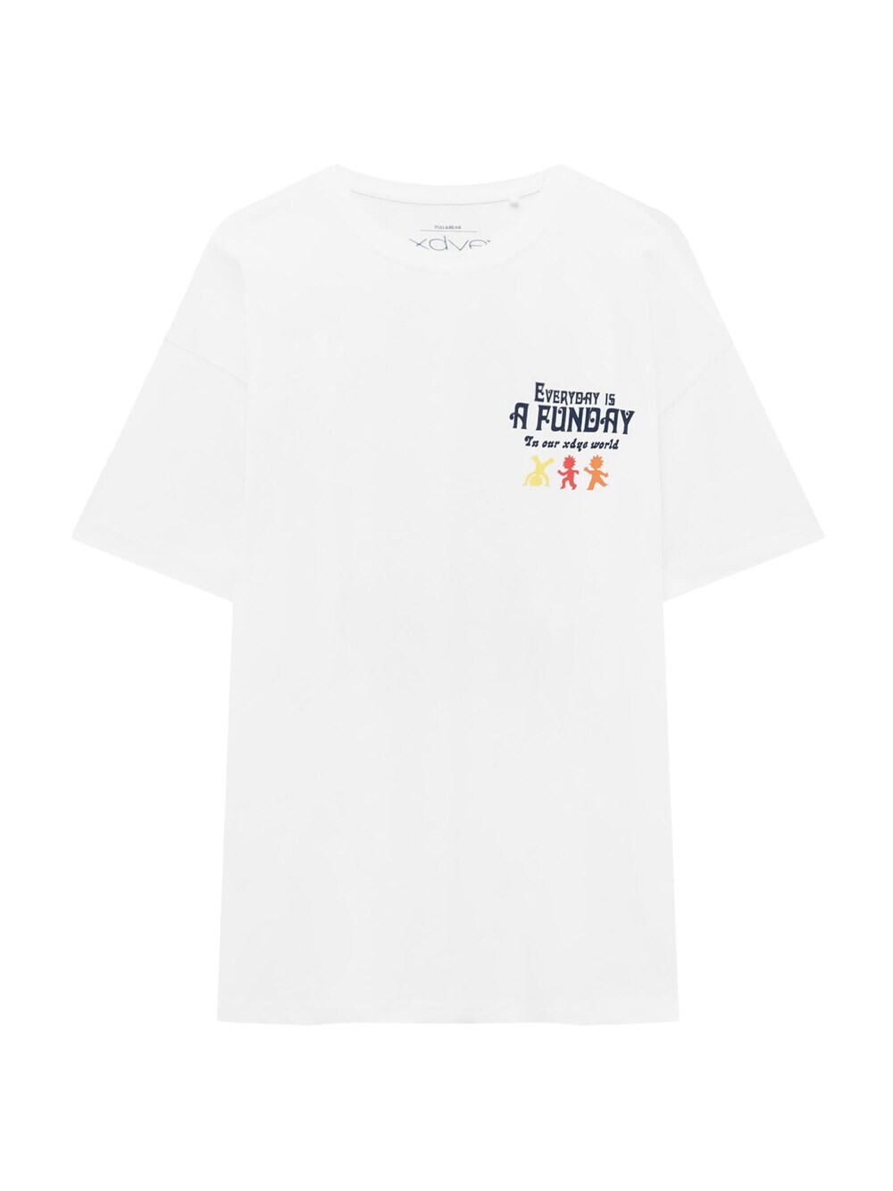 

Футболка Pull&Bear, белый