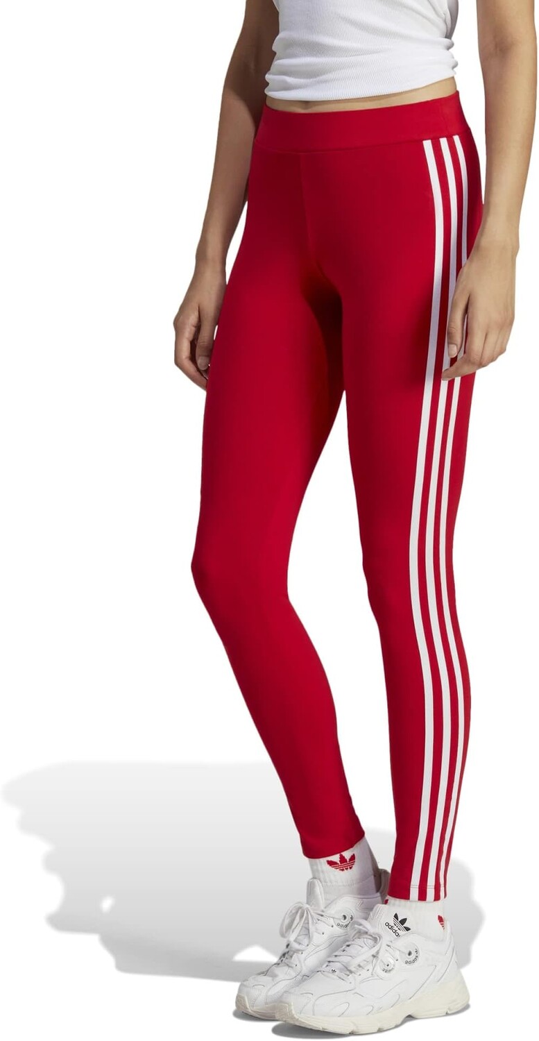 

Леггинсы Adicolor Classics с 3 полосками adidas, цвет Better Scarlet