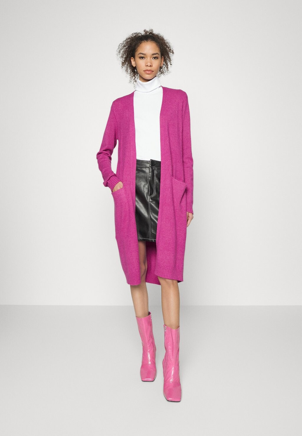 

Кардиган VILA Viril Long Cardigan, кардиган, Розовый