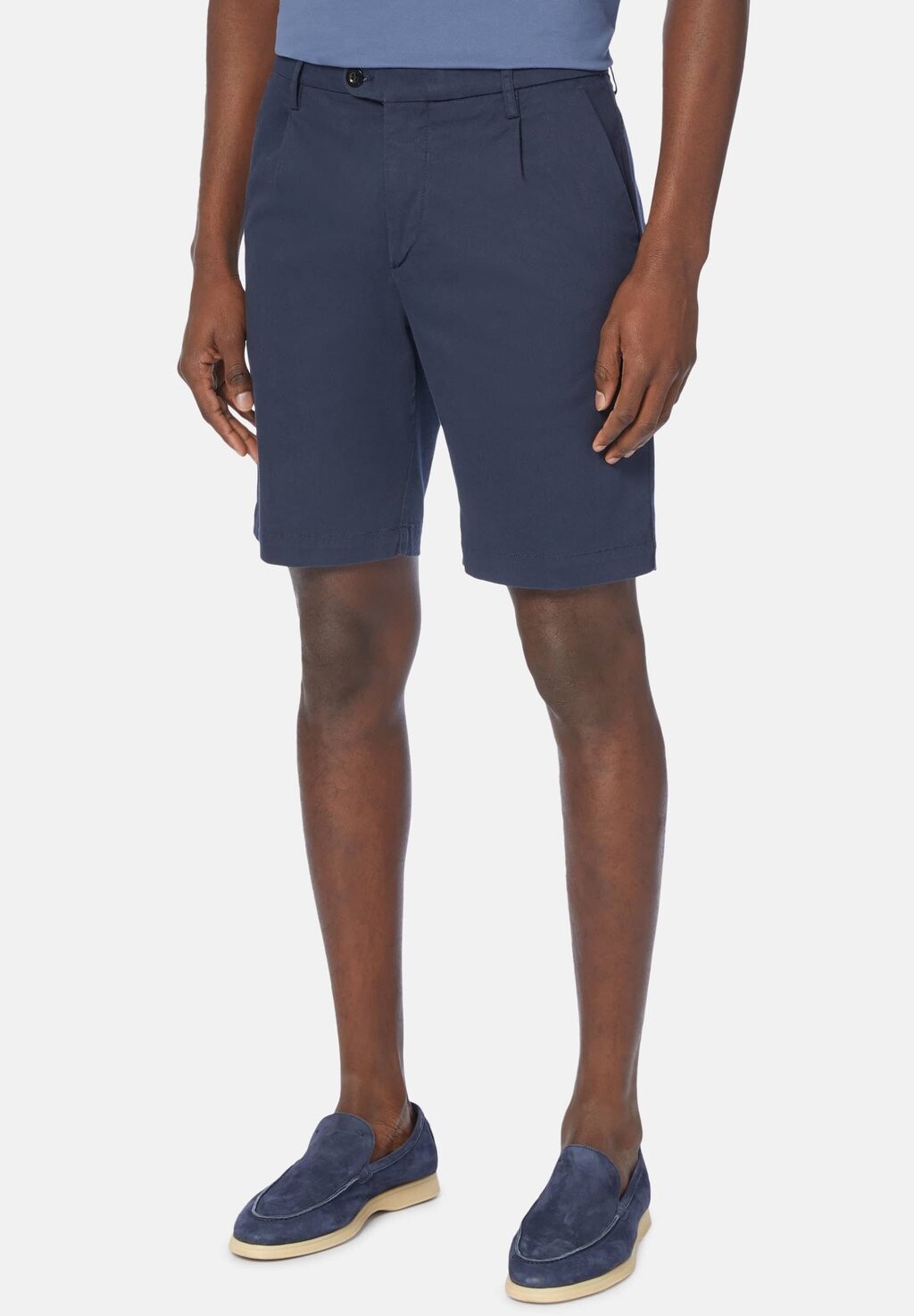 

Шорты STRETCH AND BERMUDA CO Boggi Milano, цвет navy blue