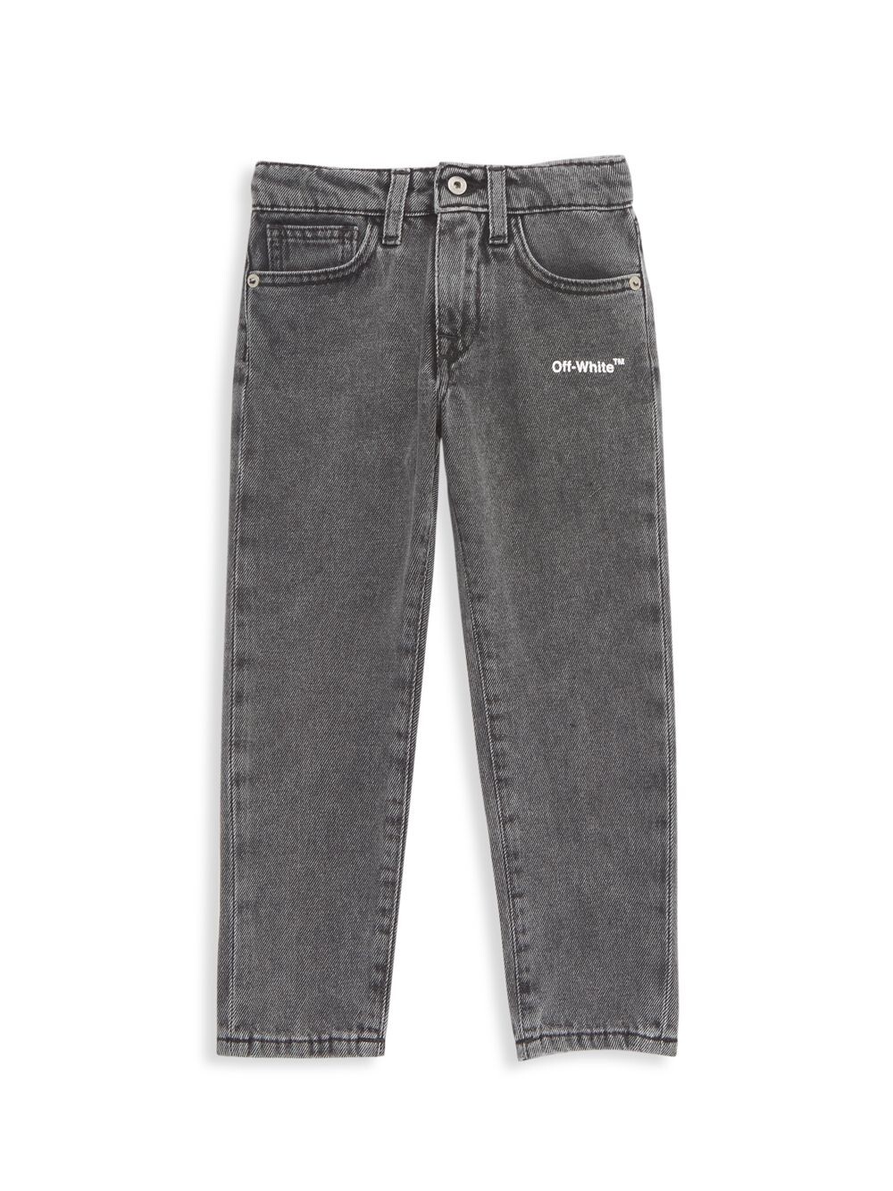 

Джинсы Little Boy's & Boy's Rubber Arrow с пятью карманами Off-White, белый
