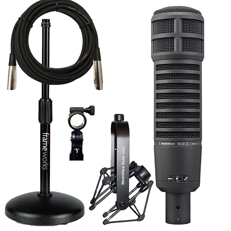 

Динамический микрофон Electro-Voice RE20 Cardioid Dynamic Microphone