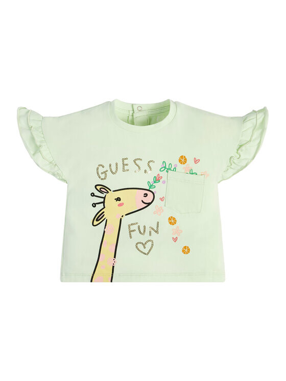 

Футболка стандартного кроя Guess, зеленый