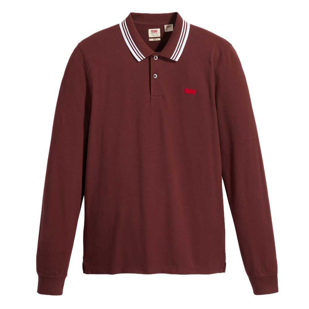 футболка levi s размер s красный бордовый Поло с коротким рукавом Levi´s Slim Housemark, красный