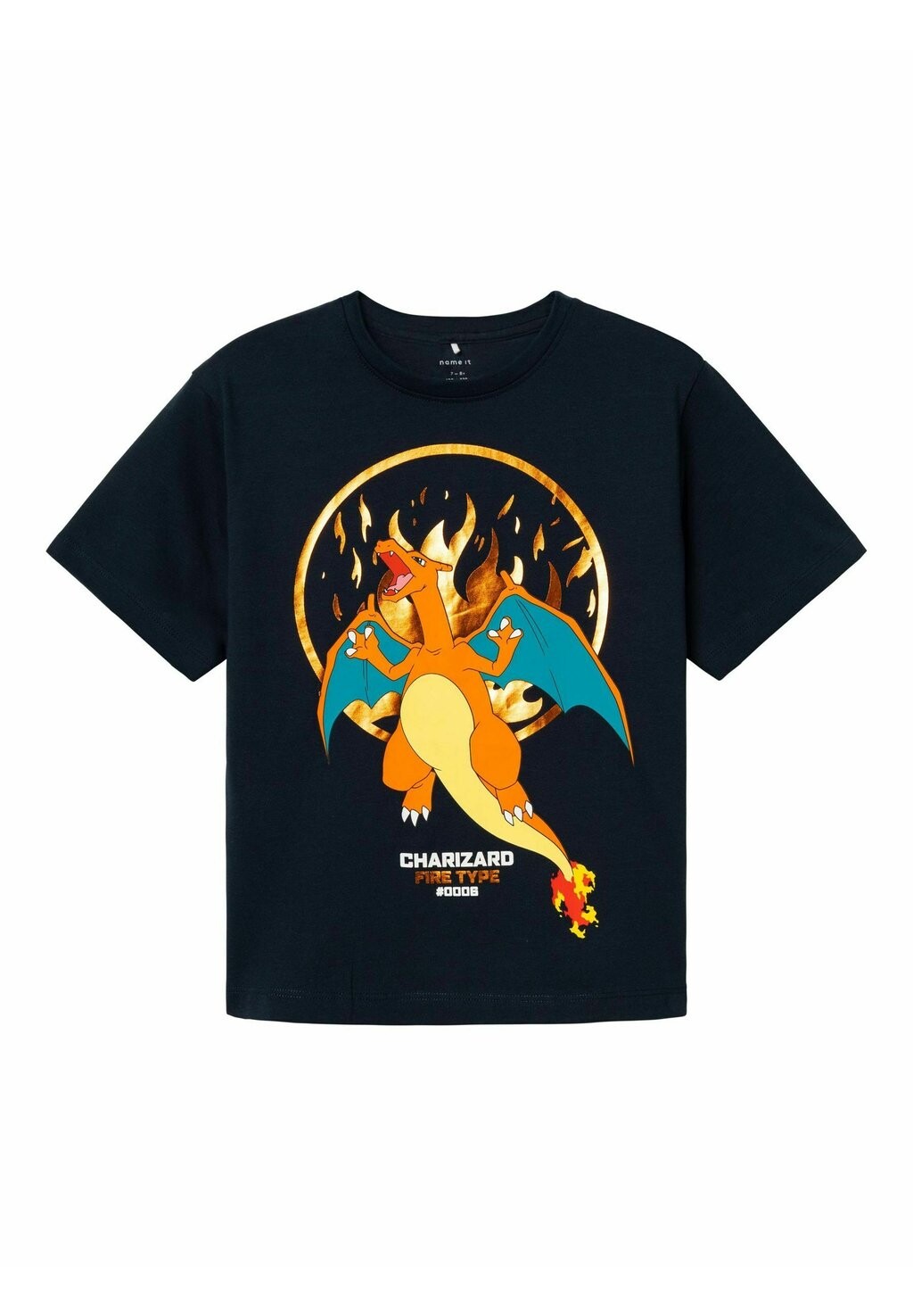 

Футболка POKÉMON Name it, пестрый темно-синий