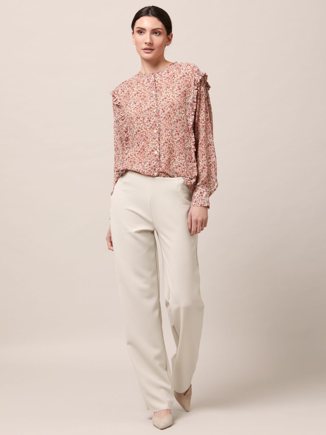 

Helen McAlinden Lauren Vintage Блузка с цветочным принтом, Многоцветный