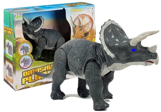 цена Lean Toys, интерактивная игрушка Динозавр Трицератопс