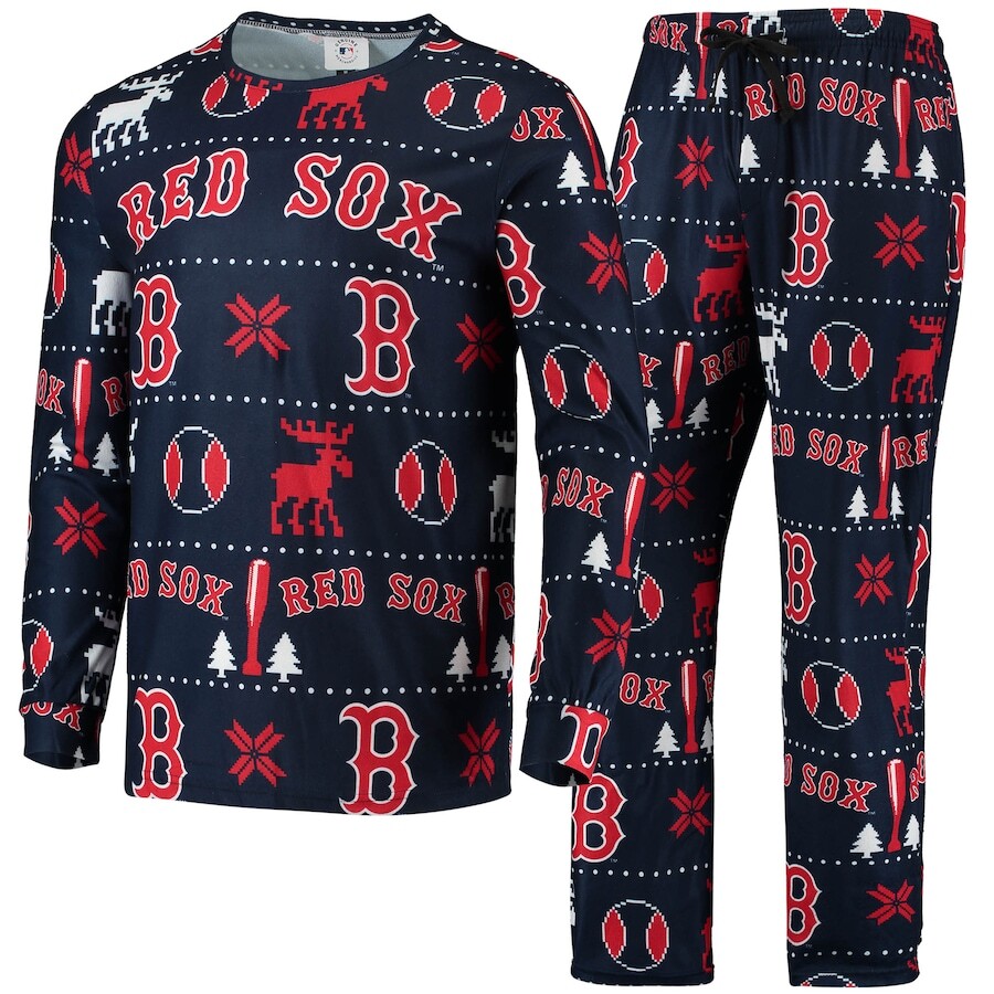 

Пижамный комплект FOCO Boston Red Sox, нави