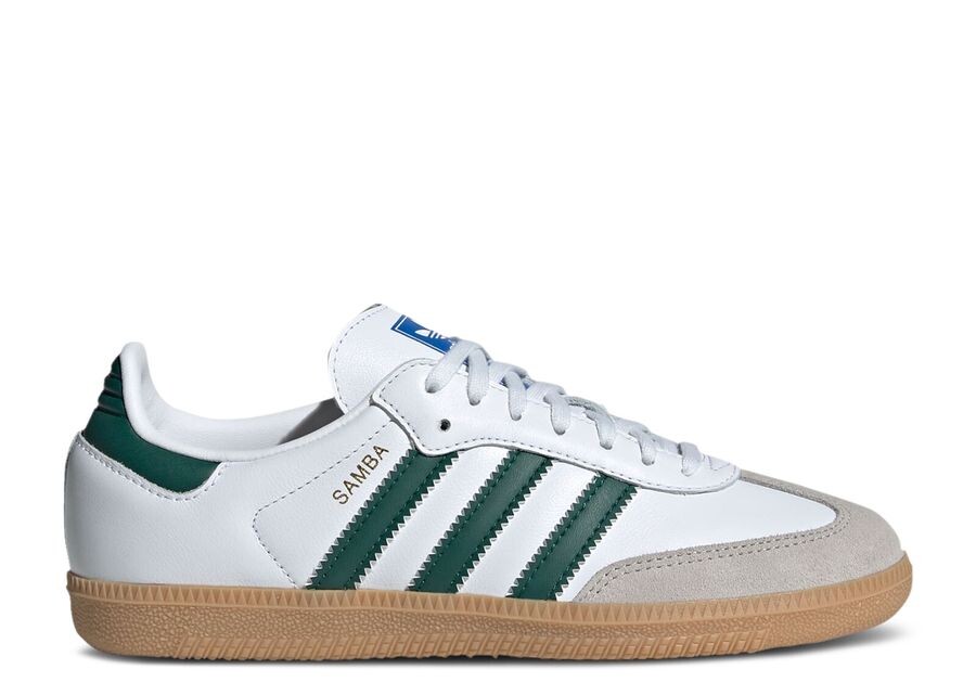

Кроссовки adidas Samba Og Big Kid 'White Collegiate Green Gum', белый