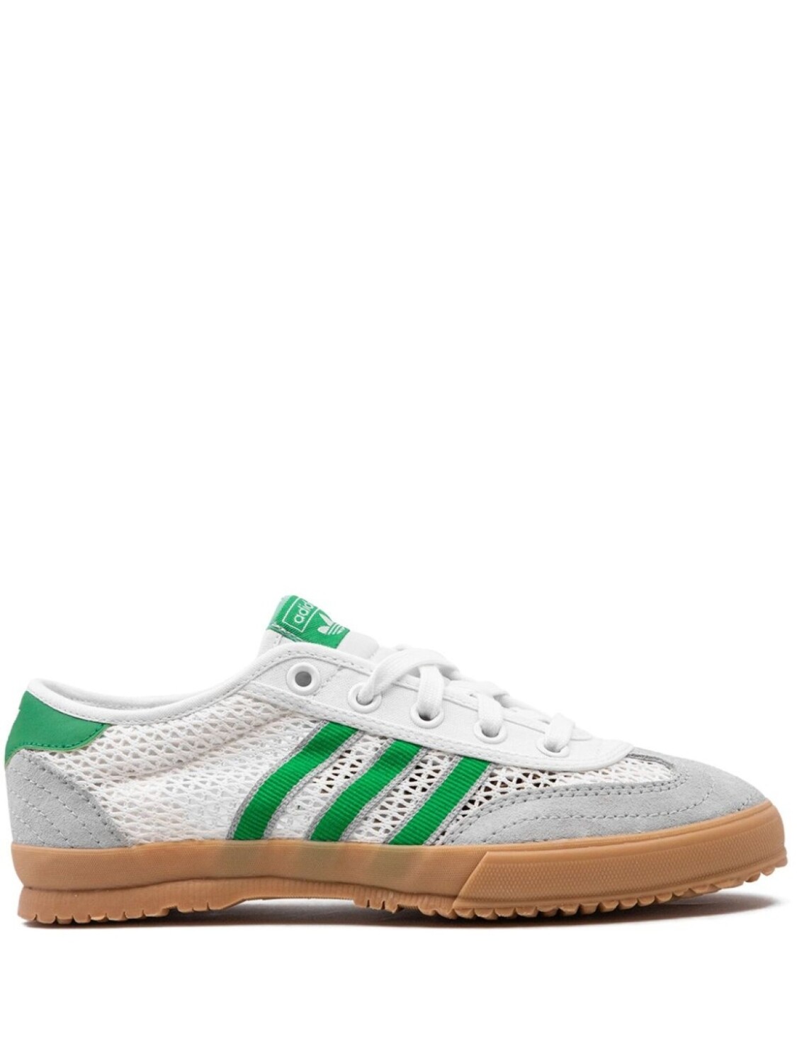 

Кроссовки Tischtennis White/Green Adidas, белый