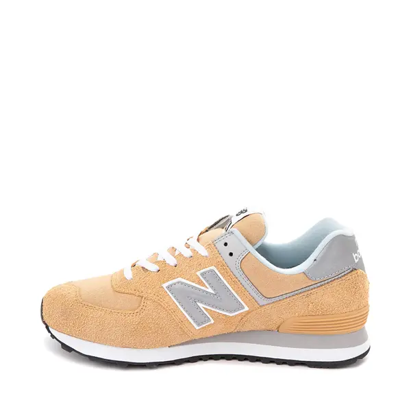 

Кроссовки Mens New Balance 574 Athletic Shoe, желтый/серый