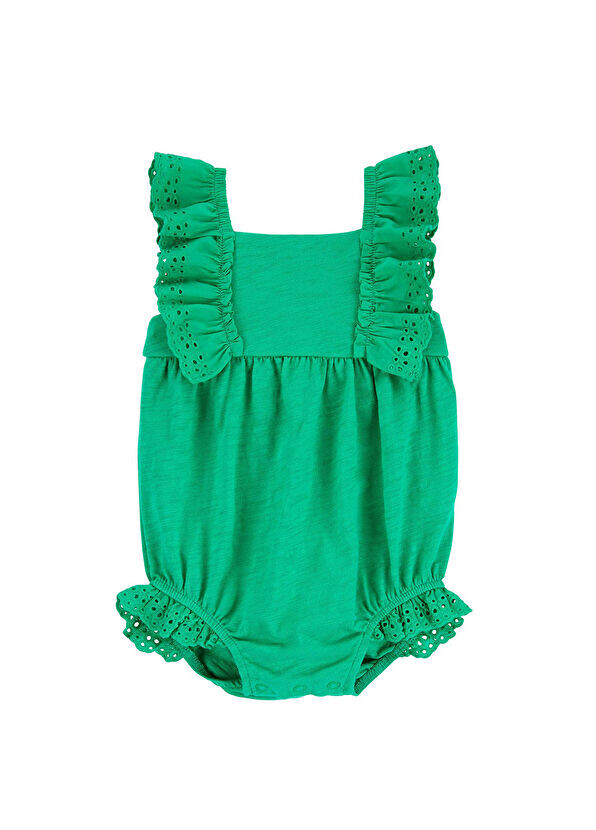 

Хлопковые короткие комбинезоны для девочек Carter'S, мультиколор