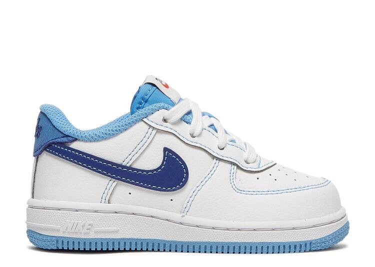 

Кроссовки Nike FORCE 1 TD 'WHITE UNIVERSITY BLUE', белый