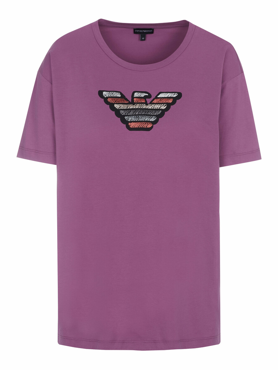 

Футболка Emporio Armani, розовый