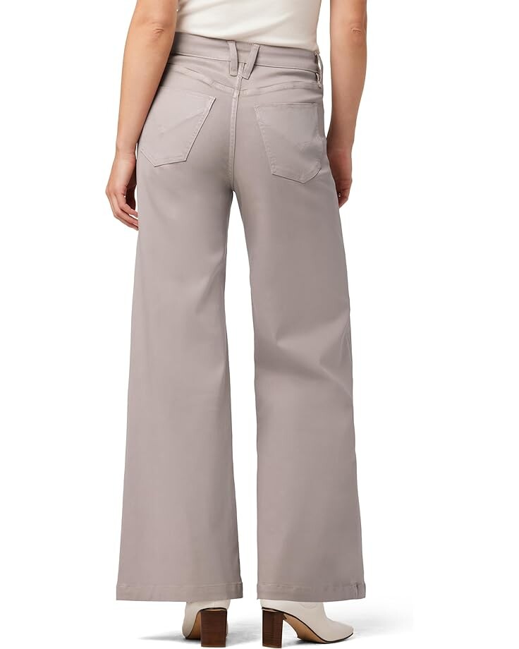

Джинсы Hudson Jeans Jodie Wide Leg in Coated Moonrock, цвет Coated Moonrock