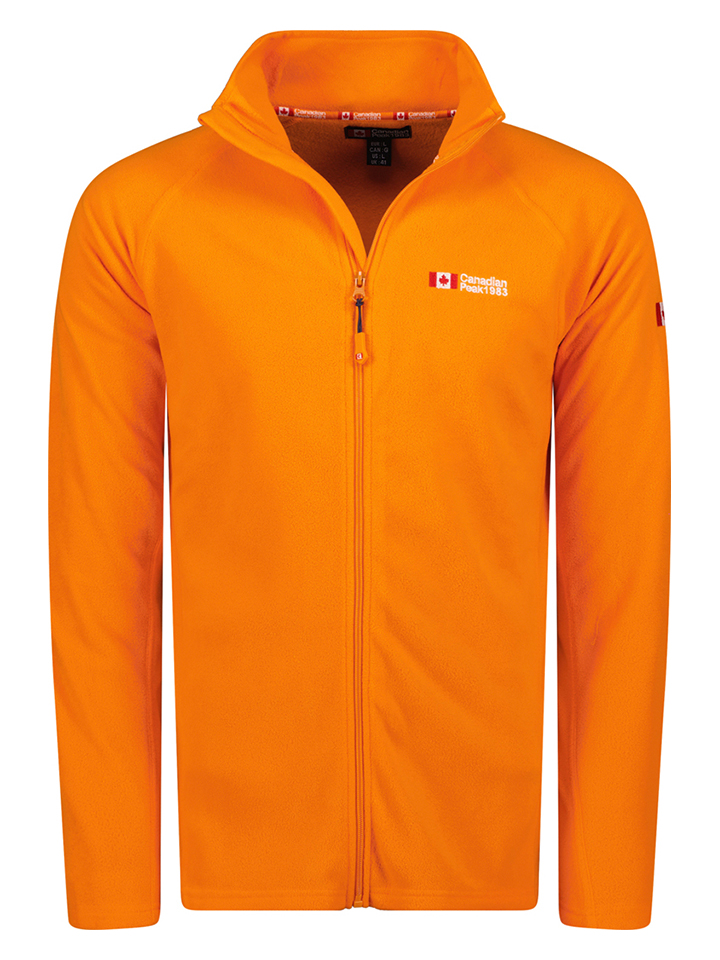Флисовая куртка Canadian Peak Tugeak, оранжевый флисовая куртка canadian peak tugeak темно зеленый
