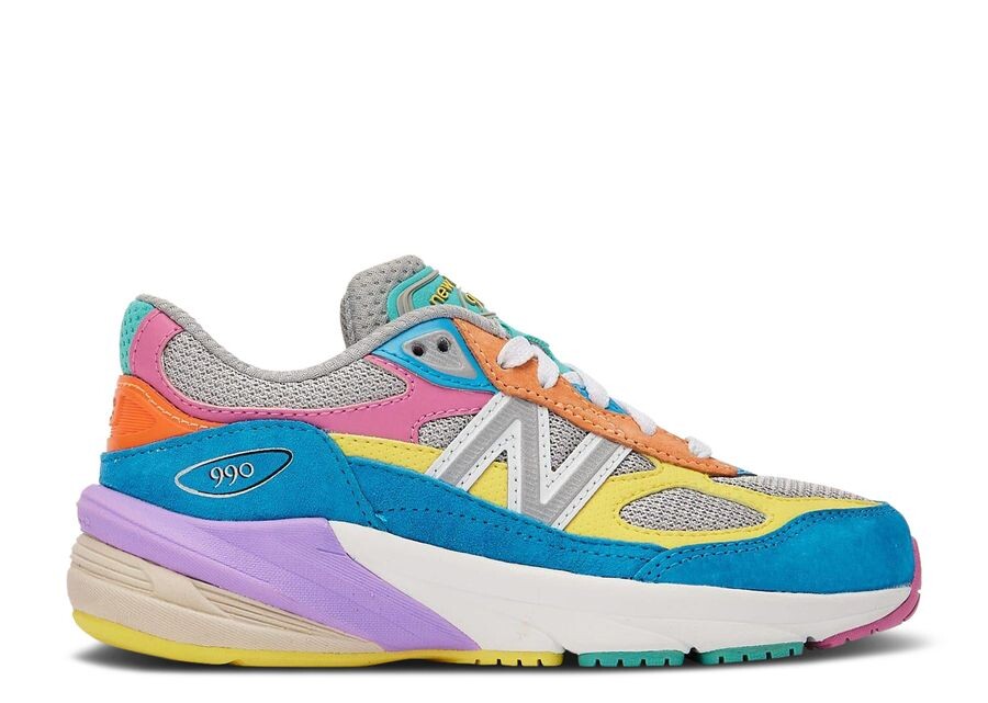 

Кроссовки New Balance New Balance 990v6 Little Kid, цвет Gelato DTLR Exclusive