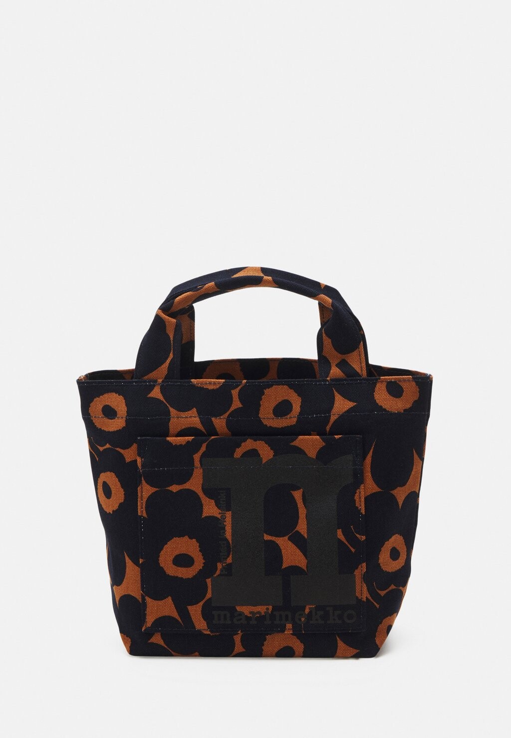 

Сумка Marimekko СУМКА MONO MINI TOTE UNIKKO, цвет brown/dark navy