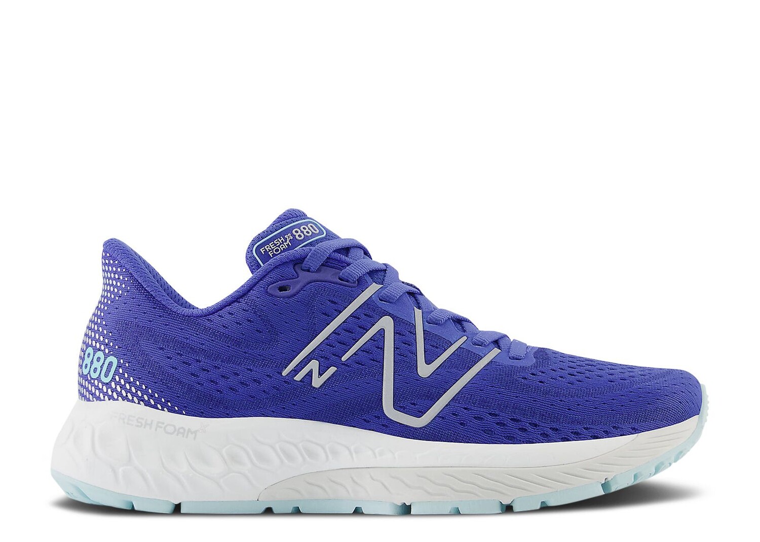 

Кроссовки New Balance Wmns Fresh Foam X 880V13 Wide 'Marine Blue Bright Cyan', синий