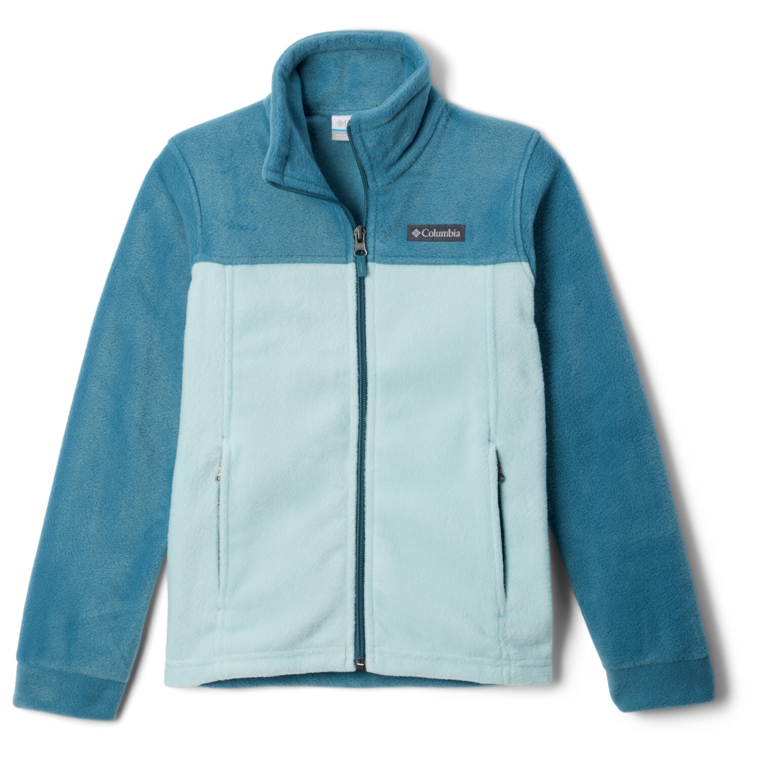 

Флисовая жилетка Columbia Kid's Steens Mt II Fleece, цвет Cloudburst/Spray