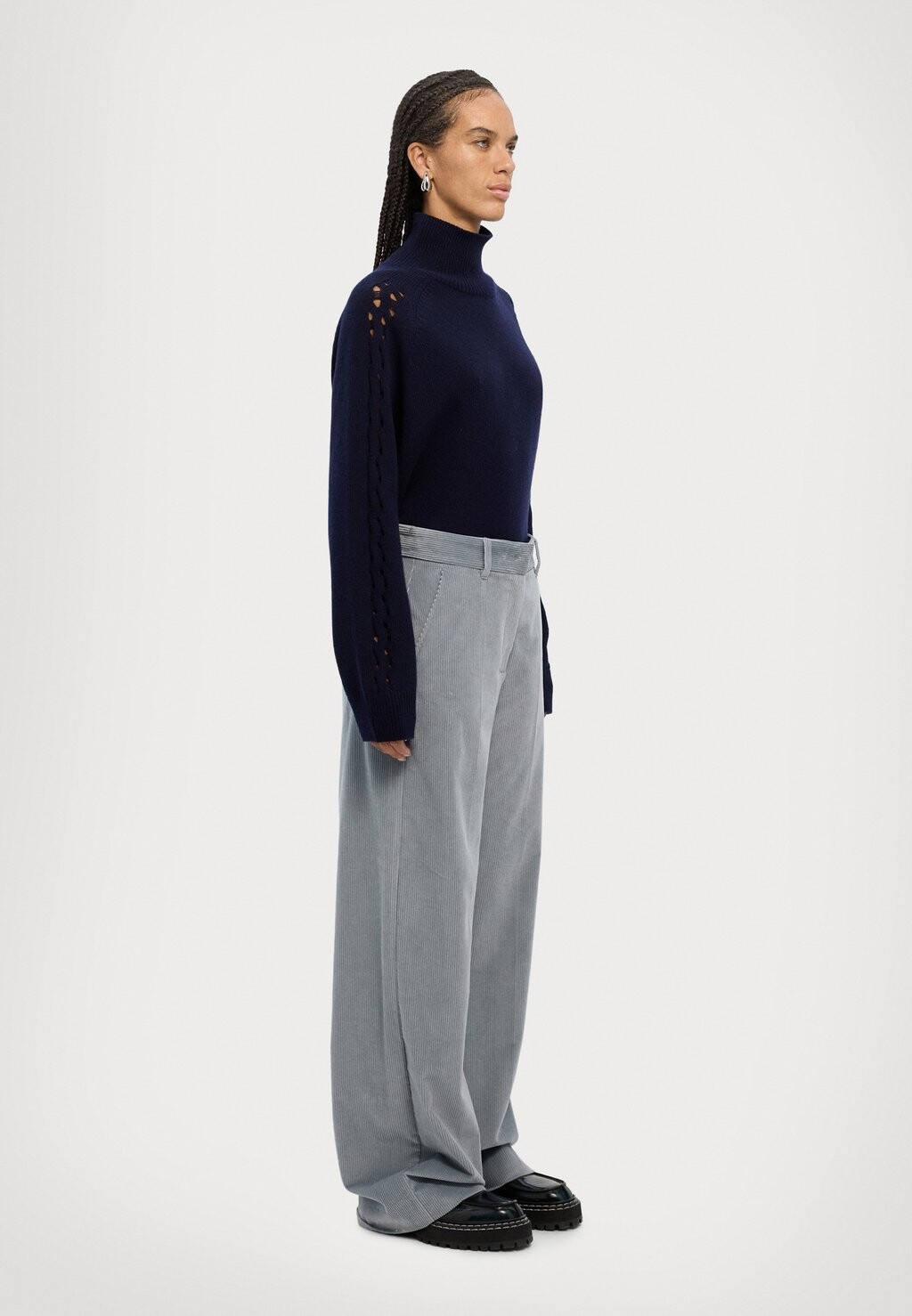 

Тканевые брюки TANIA WEEKEND MaxMara, светло-голубой