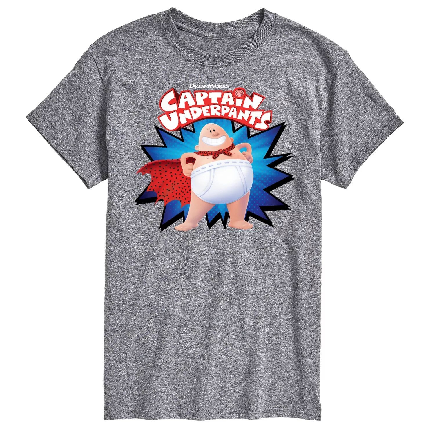 

Мужская футболка с логотипом Captain Underpants Licensed Character